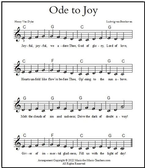 ode to joy lyrics meaning.